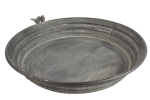 vogelbad zink